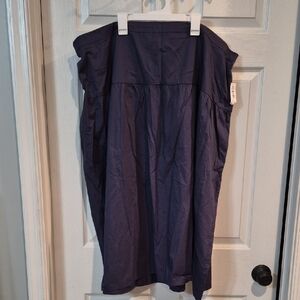 NWT Size 3X Old Navy .Dark Navy Tiered Maxi Skirt